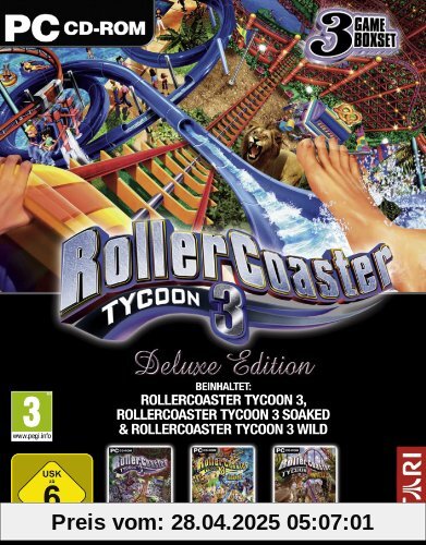 Roller Coaster Tycoon 3 - Deluxe Edition [Software Pyramide] von Atari