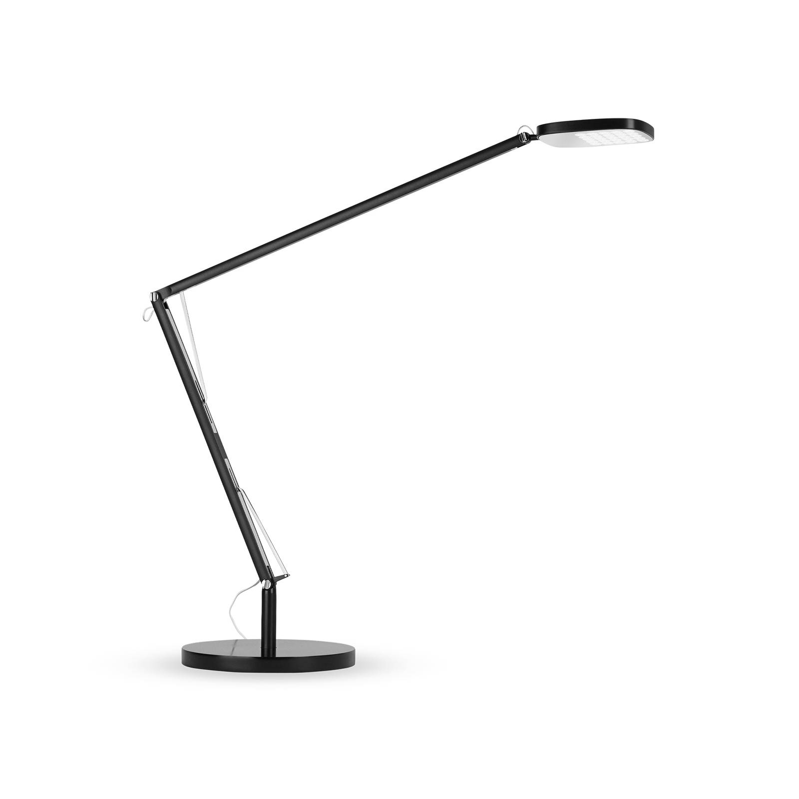 LED-Schreibtischlampe Birdie 930 Fuß rund, schwarz von Atelje Lyktan