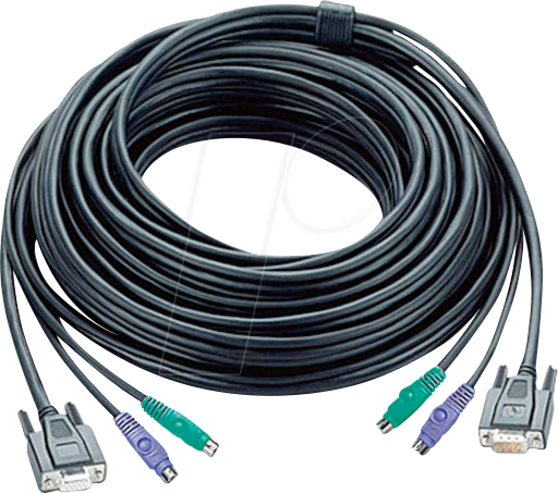 ATEN 2L-1020PC - KVM Kabel, VGA, PS/2, 20 m von Aten