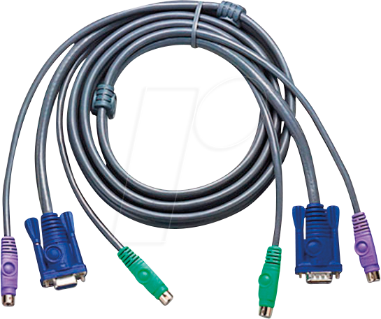 ATEN 2L-5005PC - KVM Kabel, VGA, PS/2, 5 m von Aten