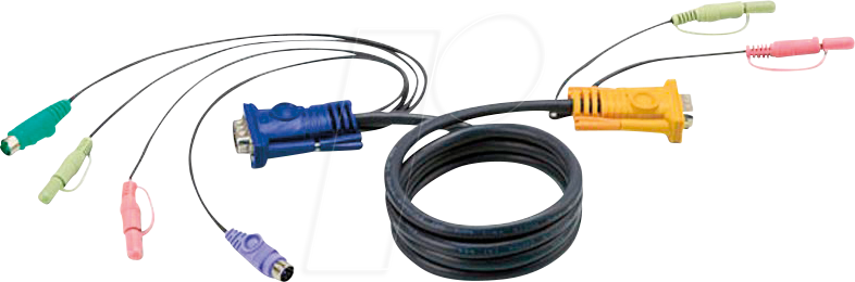 ATEN 2L-5305P - KVM Kabel, VGA, PS/2, Audio, 5 m von Aten