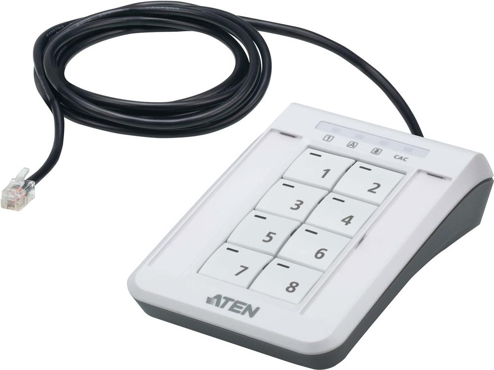 ATEN 2XRT-0021G Anderes Eingabegerät Tastatur RJ-11 Schwarz - Grau - Weiß (2XRT-0021G) von Aten