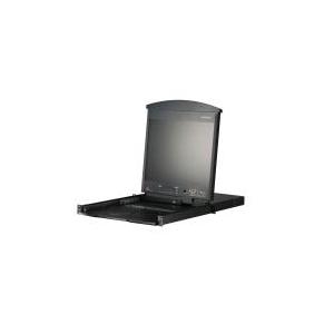 ATEN ALTUSEN KL1516N - KVM-Konsole mit KVM-Switch - 16 Anschlüsse - PS/2, USB - 48,3 cm (19) - Rack - einbaufähig - 1280 x 1024 - 1U (KL1516AN D) von Aten