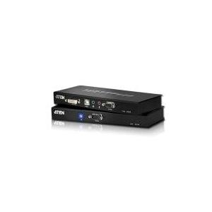 ATEN CE600 DVI and USB based KVM Extender with RS-232 serial 60 m (CE600-A7-G) von Aten