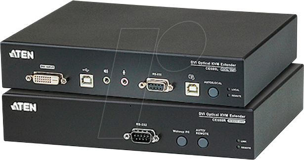 ATEN CE690 - KVM Extender Set, DVI, Audio, USB, RS-232, 20 km von Aten