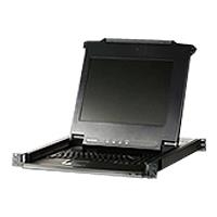 ATEN CL1000N KVM-Konsole, 19 LCD, VGA, PS/2, Tastaturlayout D (CL1000N D) von Aten