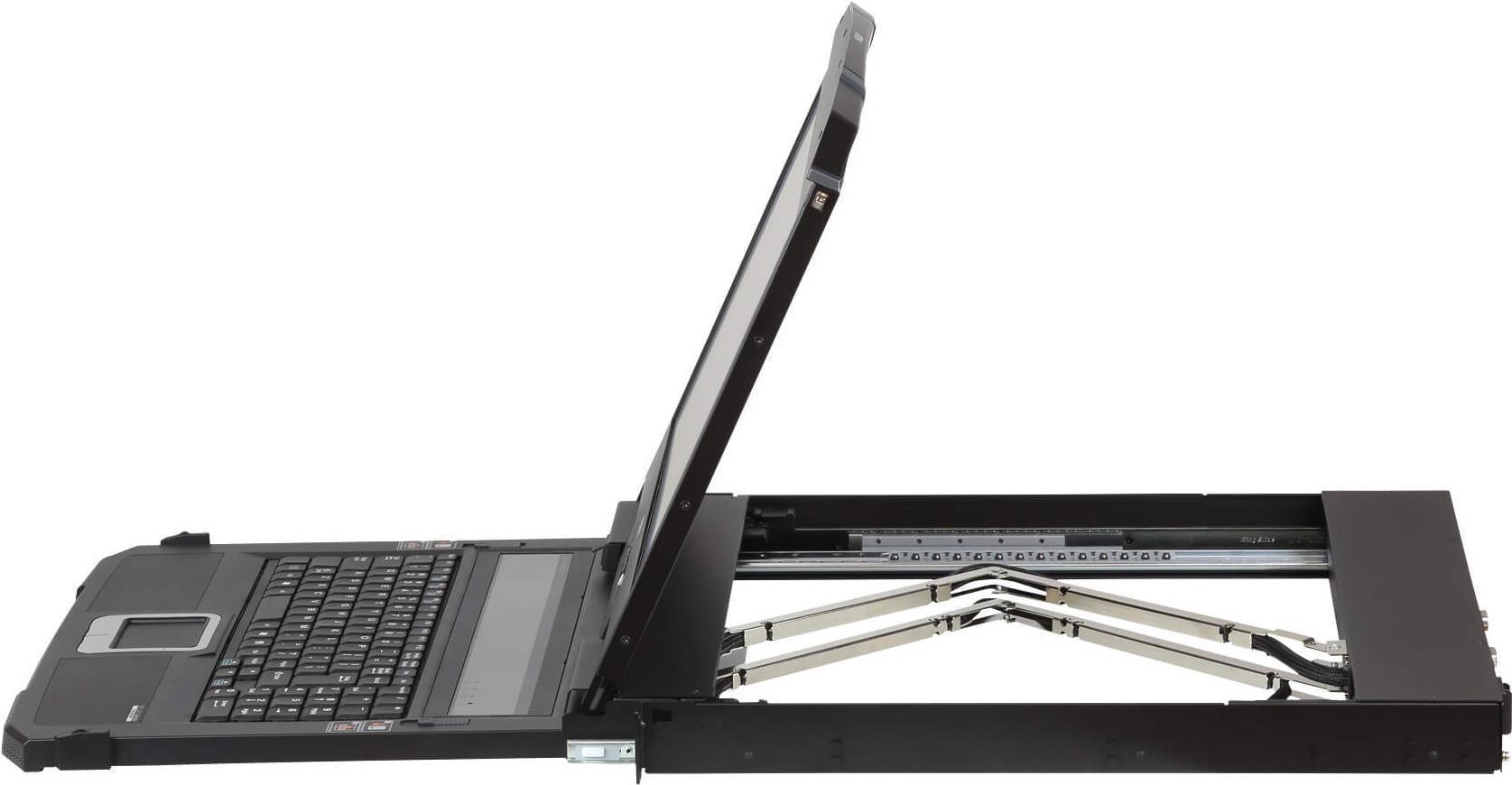 ATEN CL3800NW Konsolenregal 47 cm (18.5 ) 1920 x 1080 Pixel Metall - Kunststoff Schwarz (CL3800NW-ATA-2X-K06A-1G) von Aten