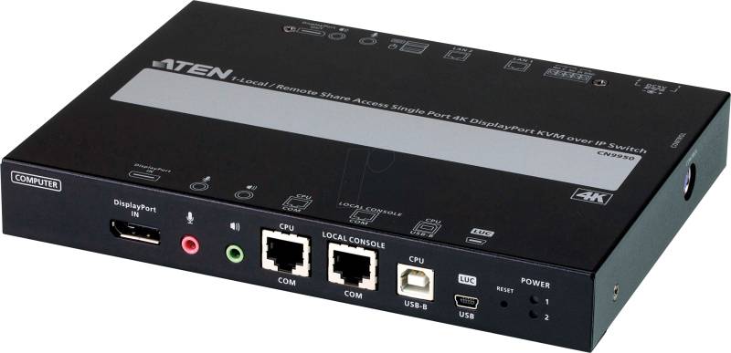 ATEN CN9950 - Einzelport KVM Over IP Switch, DisplayPort von Aten