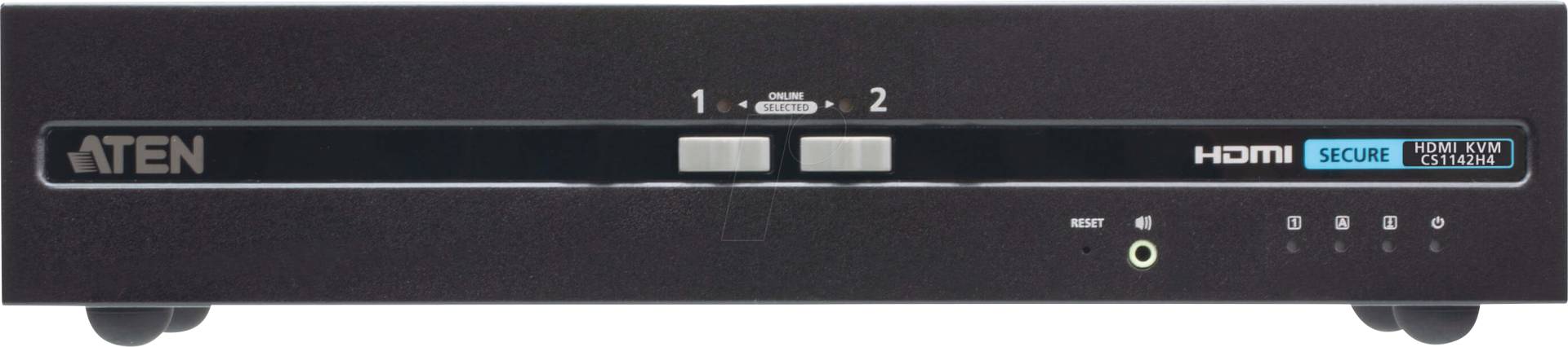 ATEN CS1142H4 - 2-Port Secure KVM Switch, HDMI von Aten