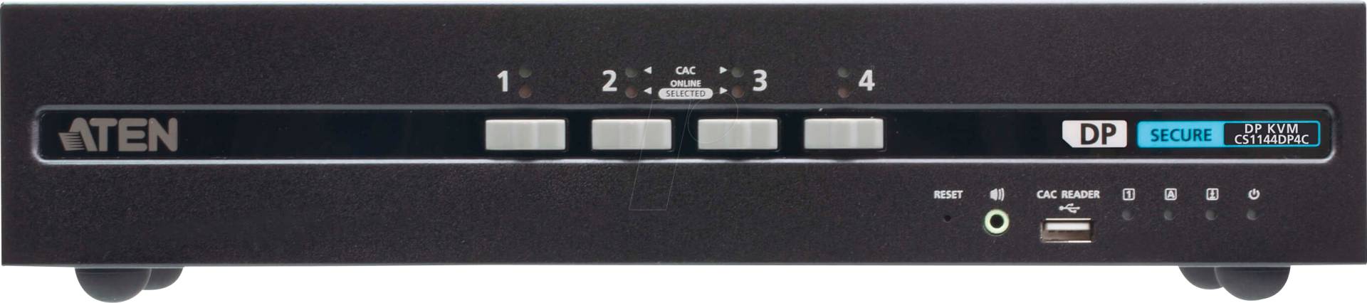 ATEN CS1144DP4C - 4-Port KVM Switch, DisplayPort, Audio von Aten