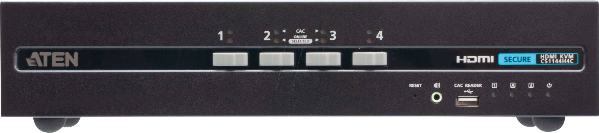 ATEN CS1144H4C - 4-Port KVM Switch, HDMI, Audio von Aten