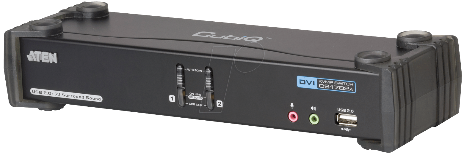 ATEN CS1782A - 2 Port KVM USB /  DVI-Dual-Link / Audio von Aten