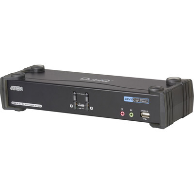ATEN CS1782A CubiQ KVMP-Switch 2-fach, DVI, USB 2.0, Audio 7.1 ATEN CS1782A CubiQ KVMP-Switch 2-fach, DVI, USB 2.0, Audio 7.1 von Aten