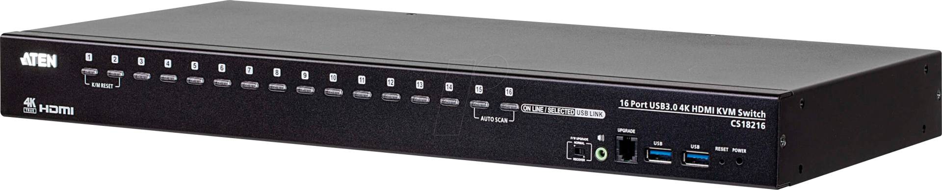 ATEN CS18216 - 8-Port KVM Switch, HDMI, Audio von Aten