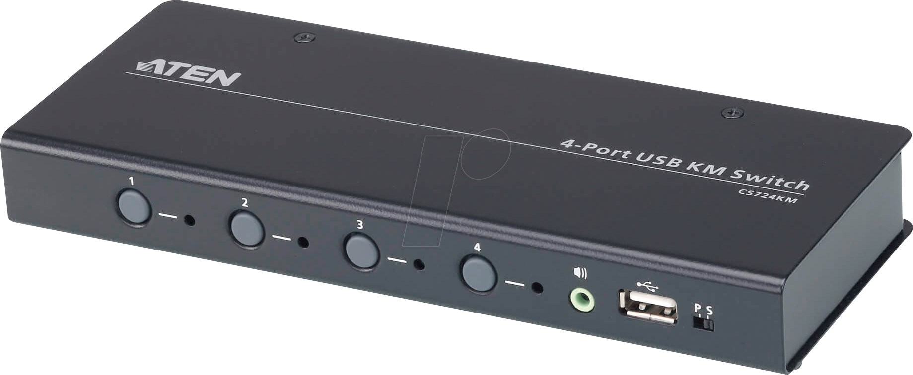 ATEN CS724KM - 4-Port KVM Switch, USB, Audio von Aten