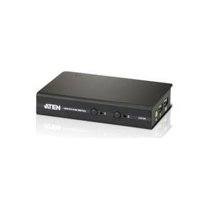 ATEN CS72D - KVM-/Audio-Switch - USB - 2 x KVM/Audio - 1 lokaler Benutzer - Desktop (CS72D) von Aten