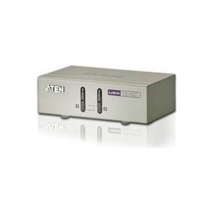 ATEN CS72U - KVM-Switch - USB - 2 x KVM port(s) - 1 lokaler Benutzer - Desktop (CS72U-AT) von Aten