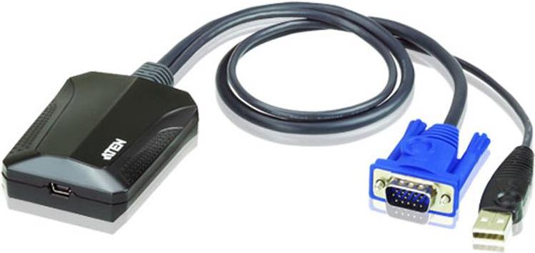 ATEN CV211 Laptop USB Console Adapter Verwandelt Ihren Laptop innerhalb weniger Sekunden in eine Konsole (CV211) von Aten