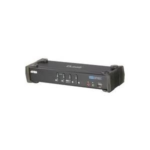 ATEN CubiQ CS1764A - KVM-/Audio-Switch - USB - 4 x KVM/Audio - 1 lokaler Benutzer - Desktop (CS1764A-AT-G) von Aten