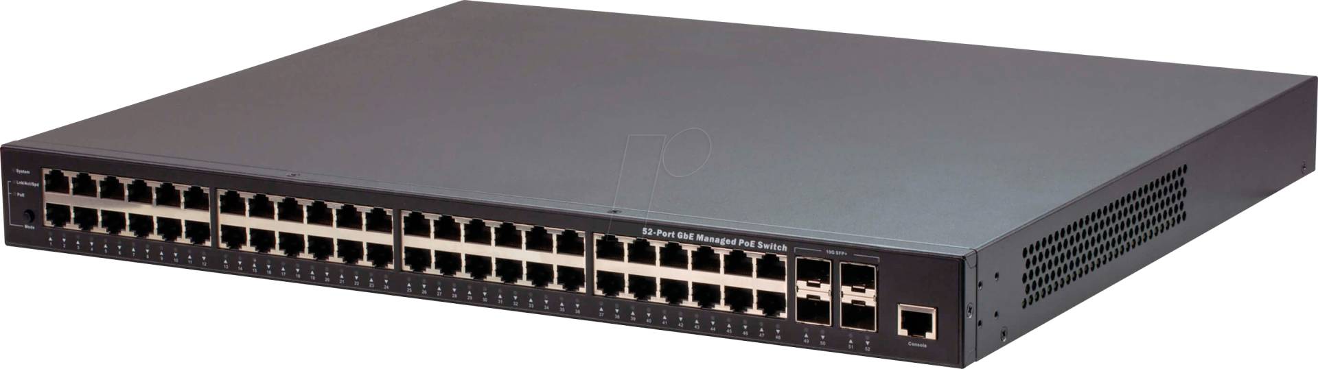 ATEN ES0152P - Switch, 52-Port, Gigabit Ethernet, PoE+, SFP+ von Aten