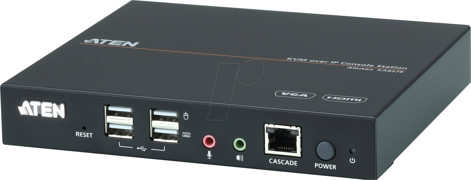 ATEN KA8278 - KVM Over IP Konsolenstation, HDMI, VGA, USB, Audio von Aten