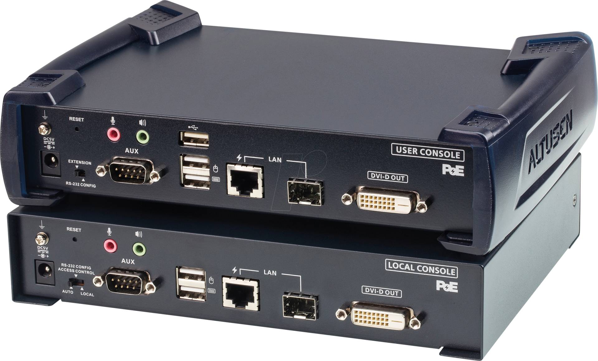 ATEN KE6912 - KVM Over IP Extender, DVI, SFP, USB, Audio von Aten