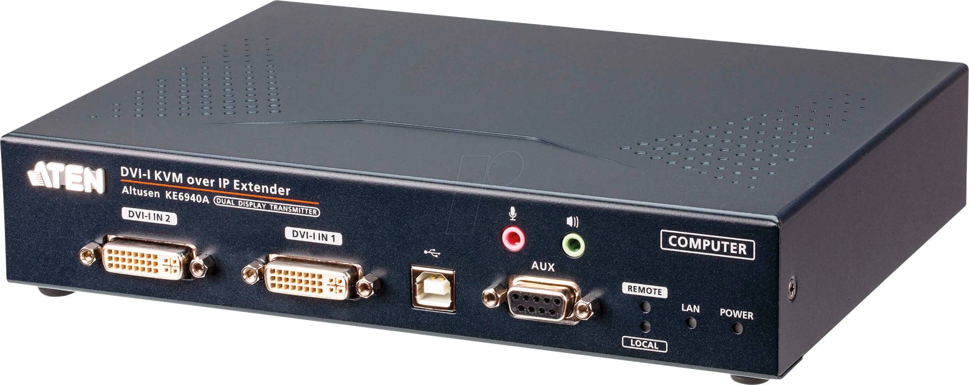 ATEN KE6940AT - KVM Over IP Sender, DVI, SFP, USB, Audio von Aten