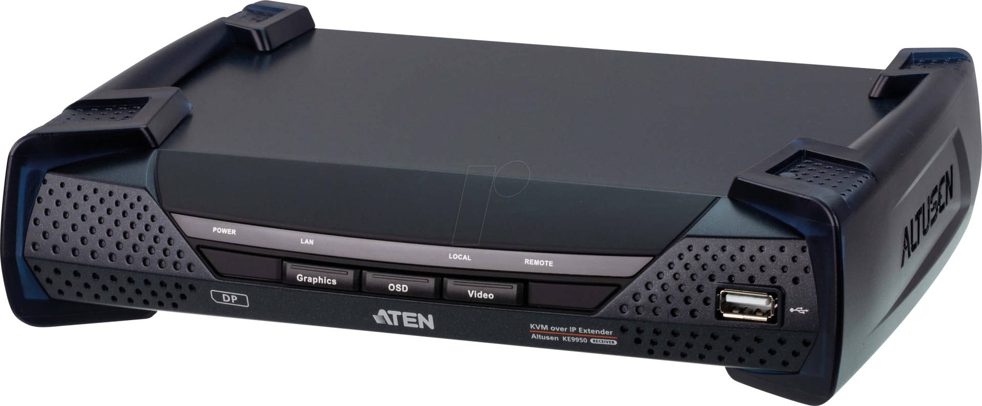 ATEN KE9950R - KVM over IP Empfänger, DisplayPort, SFP, USB, Audio von Aten