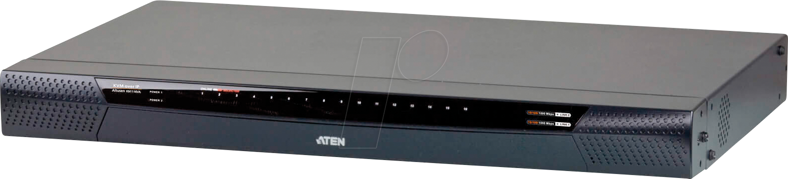 ATEN KN1116VA - 16-Port KVM Over IP Switch, VGA, USB, PS/2 von Aten