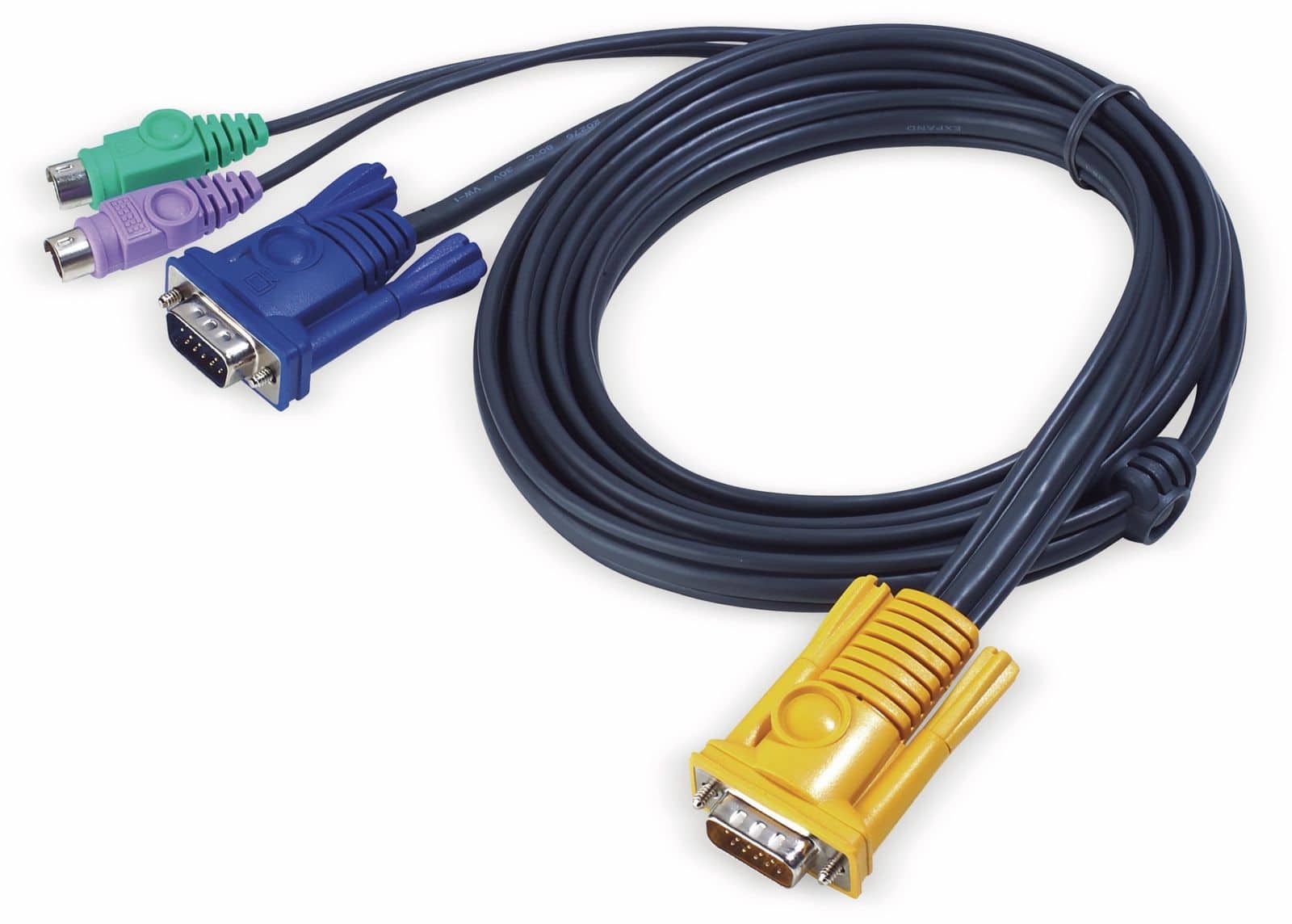 ATEN KVM Kabel 2L-5202P, SPHD, PS/2, 1,8 m von Aten