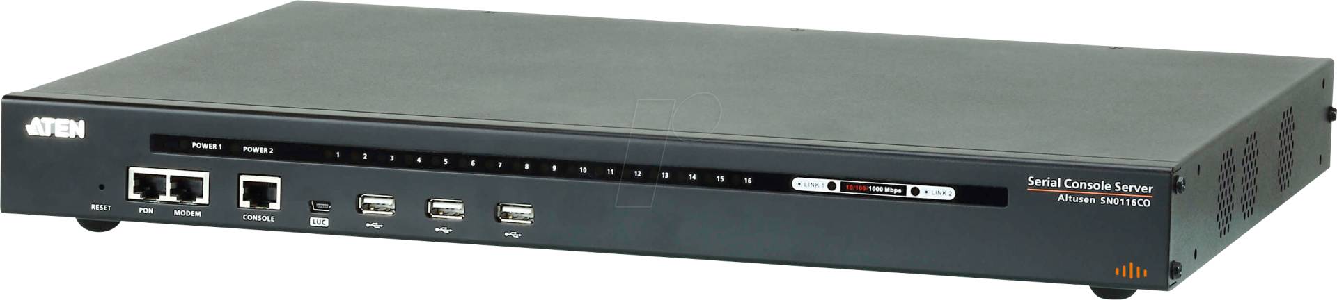 ATEN SN0116CO - Serieller Konsolenserver, 16-Port von Aten