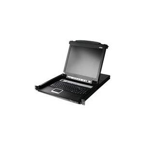 ATEN Slideaway CL5708M - KVM-Konsole - 43,2 cm (17) - Rack - einbaufähig - 1280 x 1024 - 1U (CL5708M-ATA-GG) von Aten