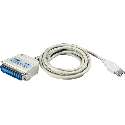 ATEN UC1284B Drucker-Adapterkabel USB zu Parallel IEEE1284, 1,8m von Aten