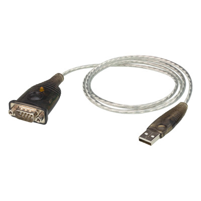 ATEN UC232A1 Konverter USB zu Seriell RS232 9pol Sub D Adapterkabel, 1m ATEN UC232A1 Konverter USB zu Seriell RS232 9pol Sub D Adapterkabel, 1m von Aten