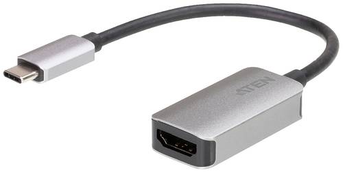 ATEN UC3008A1 USB-C® / HDMI Adapter Schwarz, Silber 0.30m von Aten