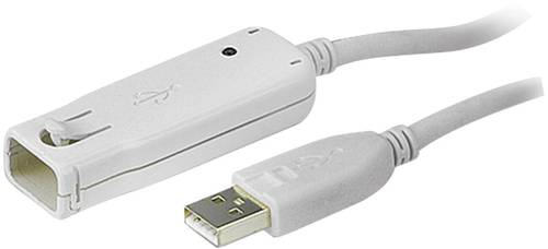 ATEN USB-Kabel USB 2.0 USB-A Stecker, USB-A Buchse 12.00m Grau UE2120 von Aten