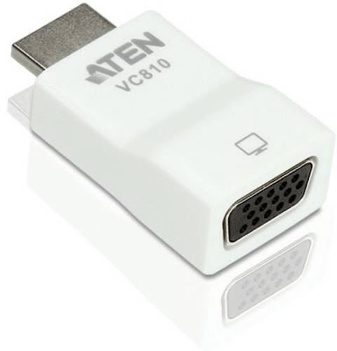 ATEN VC810-AT HDMI / VGA Adapter [1x HDMI-Stecker - 1x VGA-Buchse] 0m von Aten