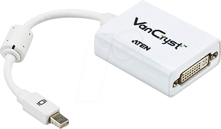 ATEN VC960 - DisplayPort Adapter, Mini DP Stecker auf DVI Buchse von Aten