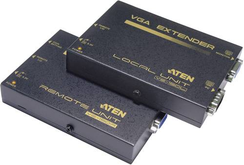 ATEN VE150A-AT-G VGA Extender (Verlängerung) über Netzwerkkabel RJ45 150m von Aten