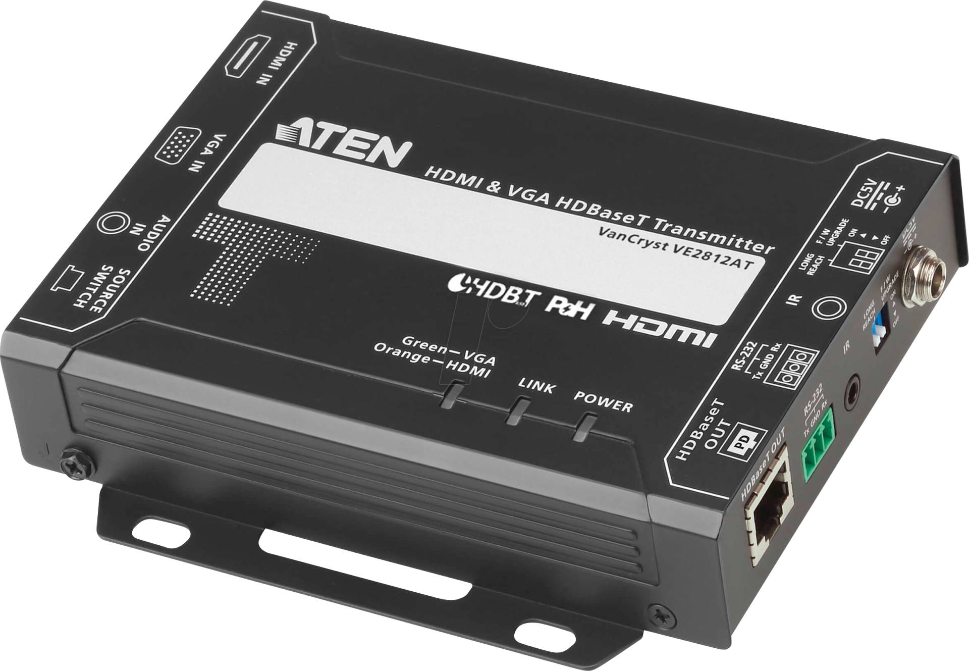 ATEN VE2812AT - HDMI/VGA/Audio Extender HDBaseT, 100 m, Sender von Aten
