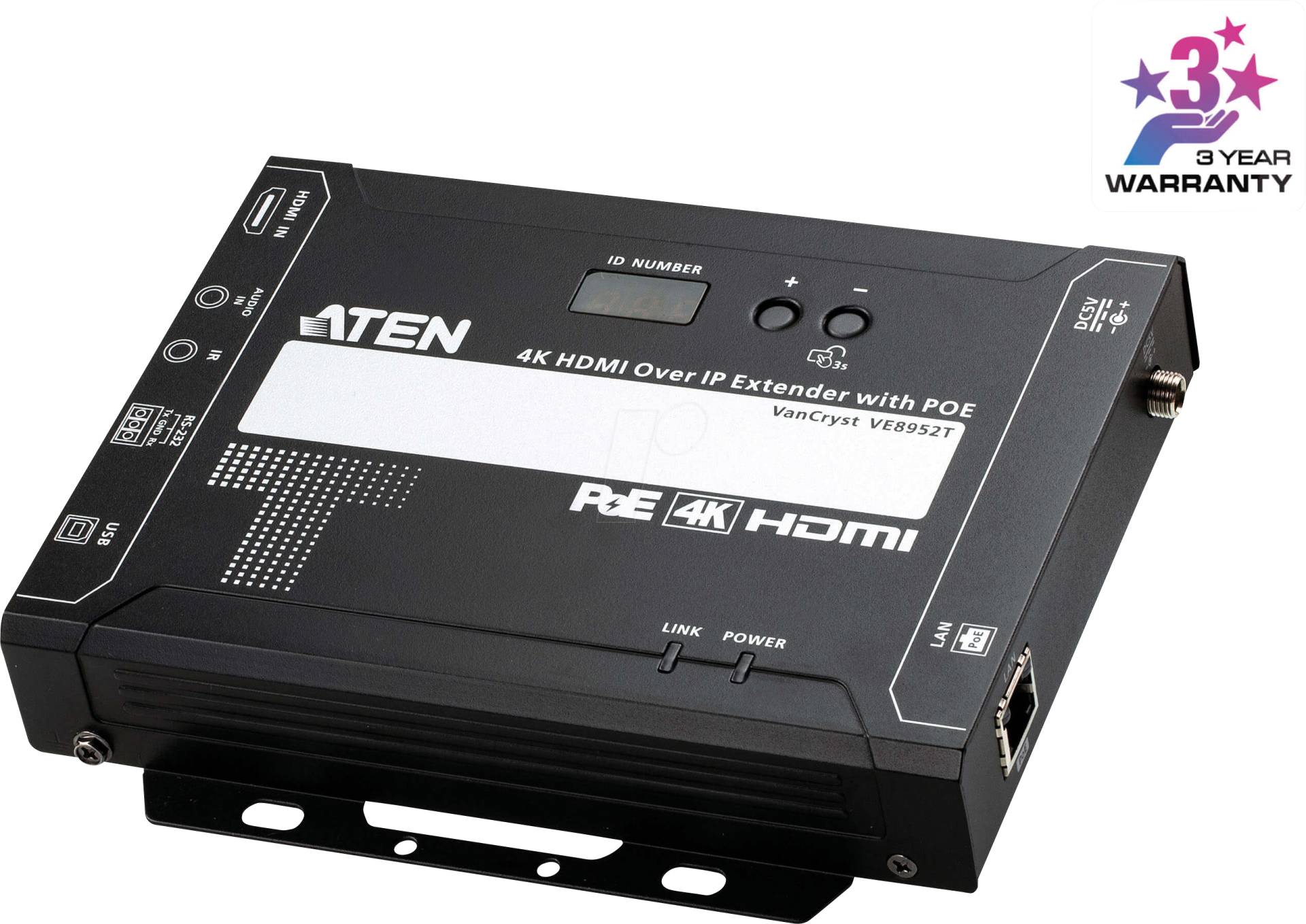 ATEN VE8952T - HDMI / Audio Extender, PoE, 100 m, Sender von Aten