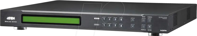 ATEN VM5404HA - 4x4 HDMI Matrix-Switch, mit Skalierfunktion von Aten