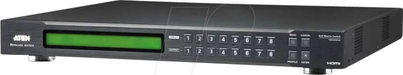 ATEN VM5808HA - 8x8 HDMI Matrix-Switch, mit Skalierfunktion von Aten