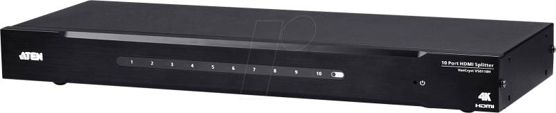 ATEN VS0110HA - HDMI-Grafik-Splitter mit 10 Ports (4K) von Aten
