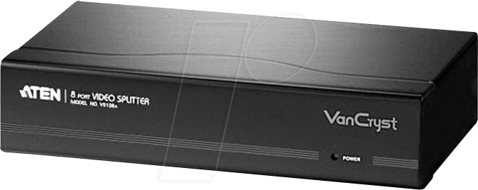 ATEN VS138A - VGA-Grafik-Splitter mit 8 Ports (450 MHz) von Aten