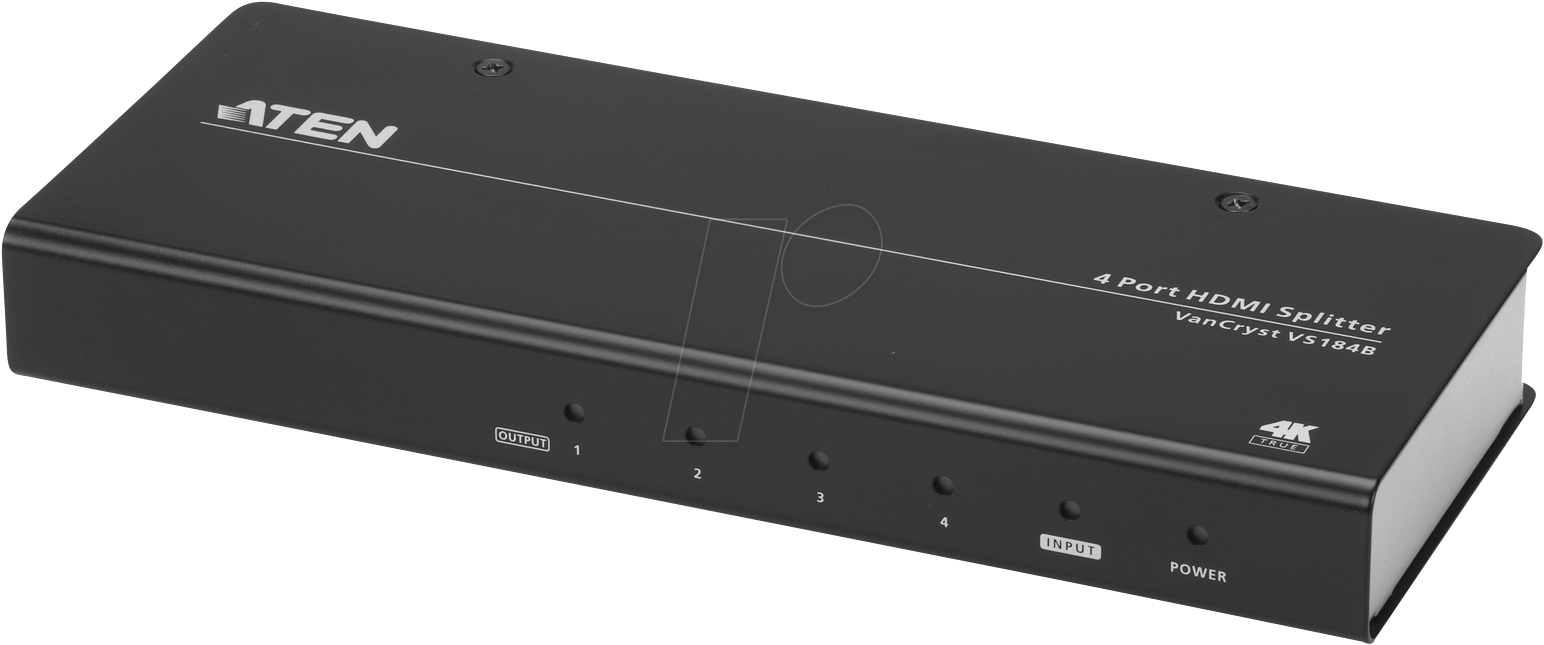 ATEN VS184B - 4-Port HDMI Splitter von Aten