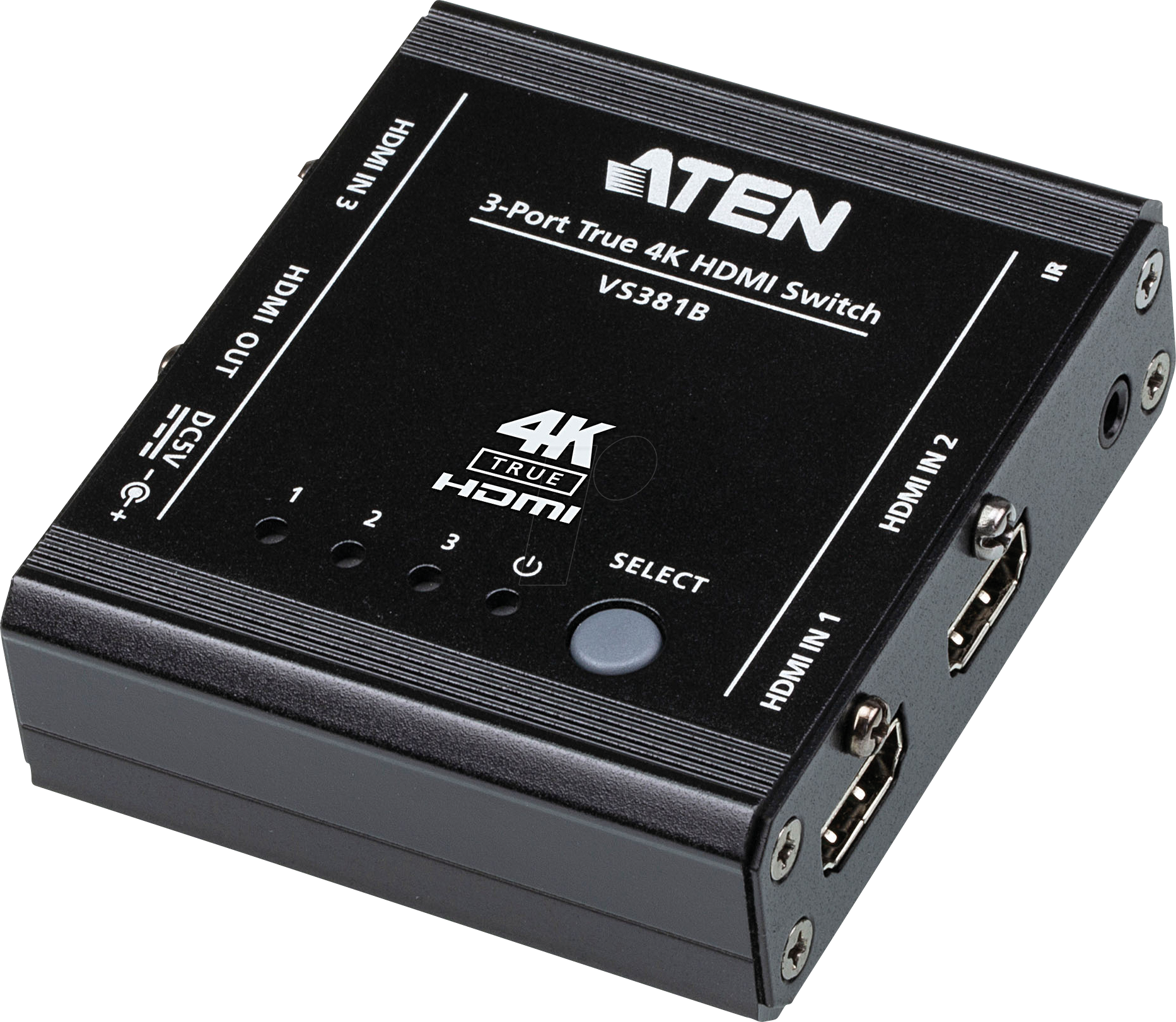 ATEN VS381B - 3-Port Switch, HDMI von Aten