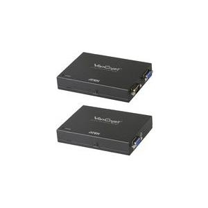 ATEN VanCryst VE170 Cat 5 Audio/Video Extender Transmitter and Receiver Units - Erweiterung für Video/Audio - bis zu 300 m (VE170-AT-G) von Aten
