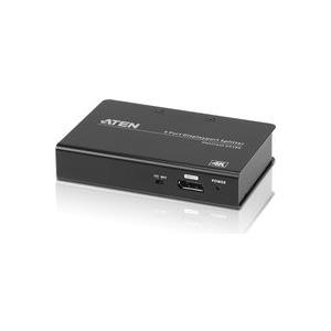 ATEN VanCryst VS192 - Video-/Audio-Splitter - 2 x DisplayPort - Desktop (VS192-AT-G) von Aten