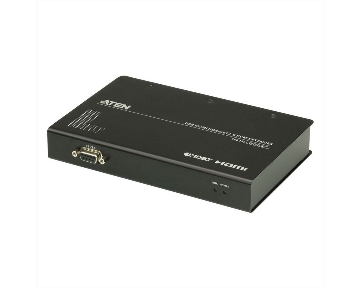 Aten CE820L USB HDMI HDBaseT 2.0 KVM Extender ohne Ethernet Port Lokal only Audio- & Video-Adapter, 10000.0 cm von Aten